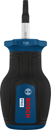 Tua vít Bosch PRO Stubby TX20 có tay cầm tiện dụng.